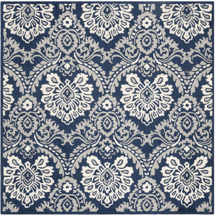 Tansy Wool Damask Indoor Rug