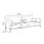 Causeuse-coussin standard en cuir véritable kaki-677459864
