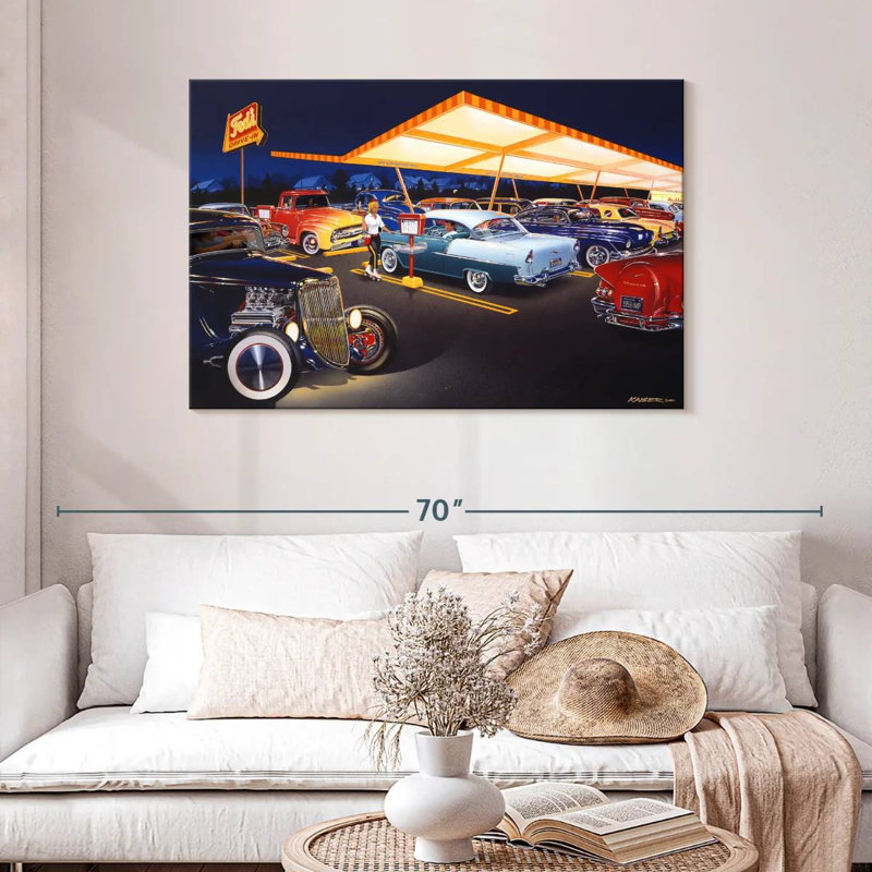 Mehar Ted's Drive-In, 30" H x 45" W