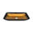 Square Tempered Glass Vessel Sink For Bathroom Counter - Amber Gold Gradient Bowl With Pop-Up Drain | Gift Idea-122712235