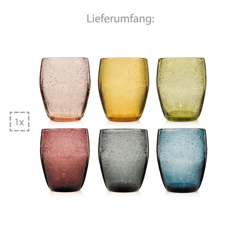 Samuel 250ml Drinking Glass Set