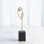 Scribble Sculpture Son-Polished Brass