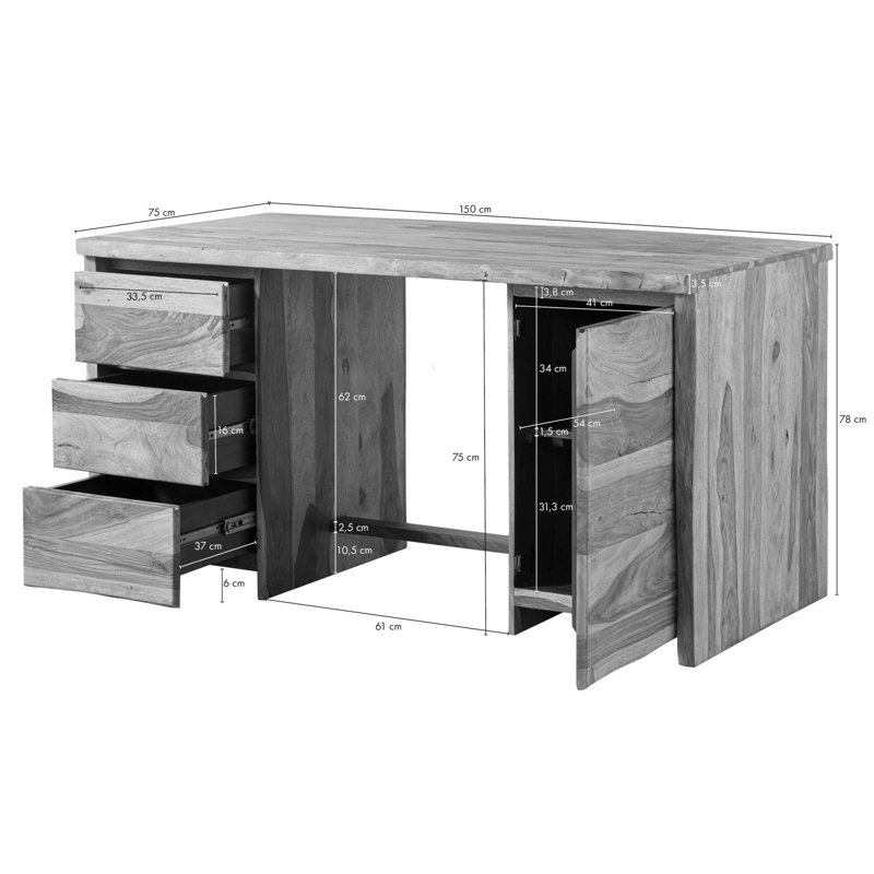 Sheesham Writing Desk