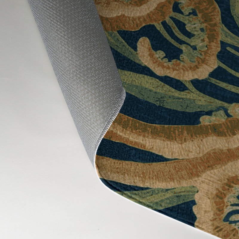 Tapis intérieur et extérieur gris Nature, Rectangle 5 pi x 7 pi
