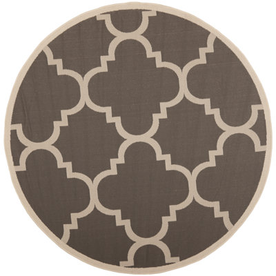 Tapis d'intérieur / extérieur à motif géométrique Herefordshire Performance
