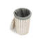 Wicker Round Laundry Hamper Basket with Lining-102478559-135728353