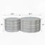 Ensemble de 2 tables basses d'appoint-131584507