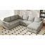 Canapé-lit en U, canapé-lit escamotable avec port USB, rangement pour chaise longue