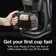 Frontfill Compact 12 Cup Programmable Coffee Maker