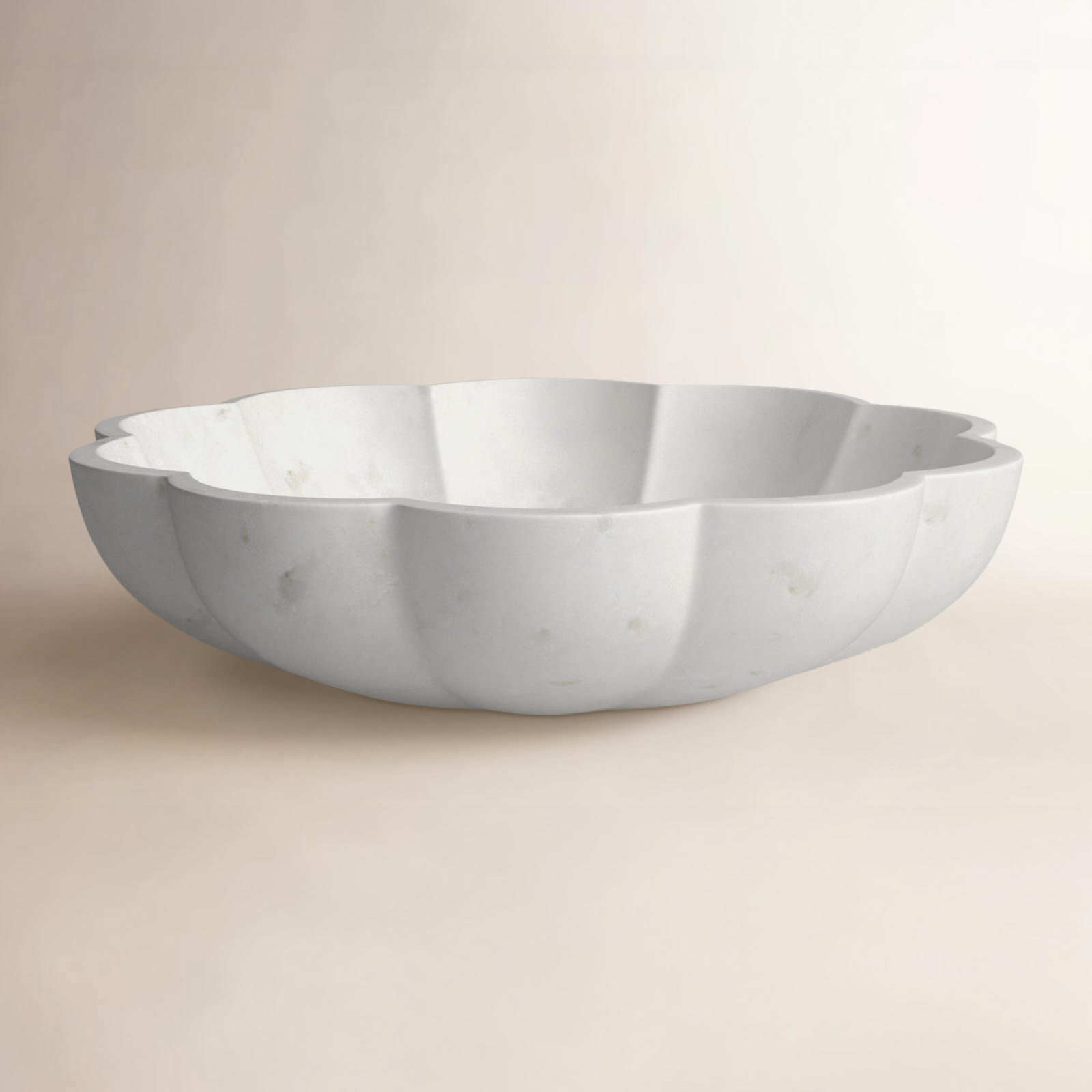 Heijo Marble Decorative Bowl 1, 2" H x 7" W x 7" D