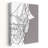 Digital Mind Profile Modern Abstract Wall Art-1907757242
