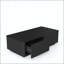 Table basse rectangulaire avec texture ondulée et 2 tiroirs-288992024