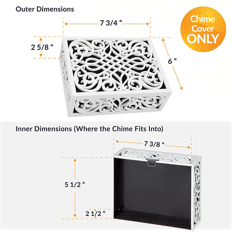 White Door Chime