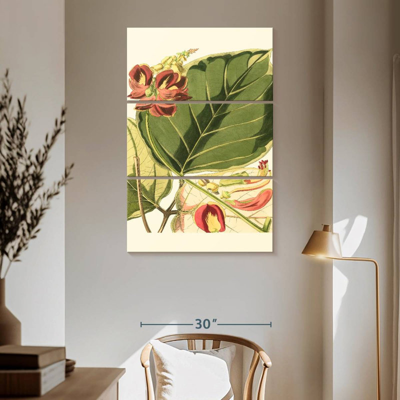 Harnek Botanique fantastique I, H 65 po x l 42 po