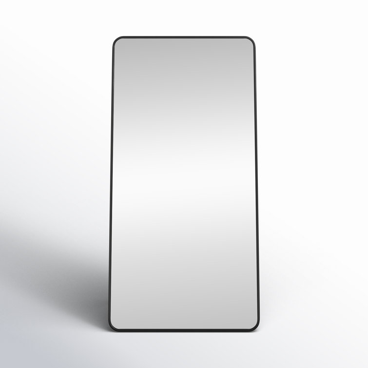 Sabine Metal Rounded Rectangle Floor Mirror
