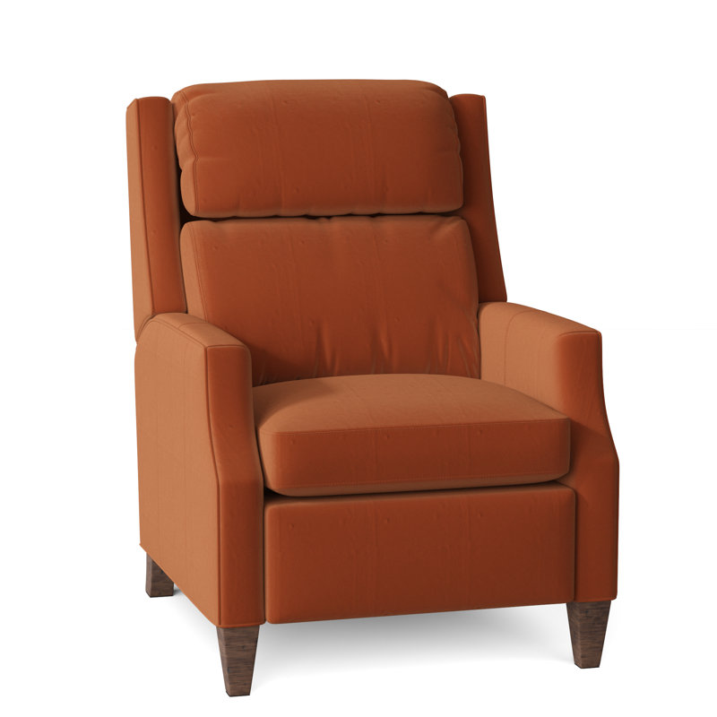 Spyglass 31" Wide Genuine Leather Standard Recliner, Tobacco, 1181 Pearl, Manual