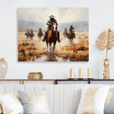 Décoration murale en métal Western Dust and Grit II