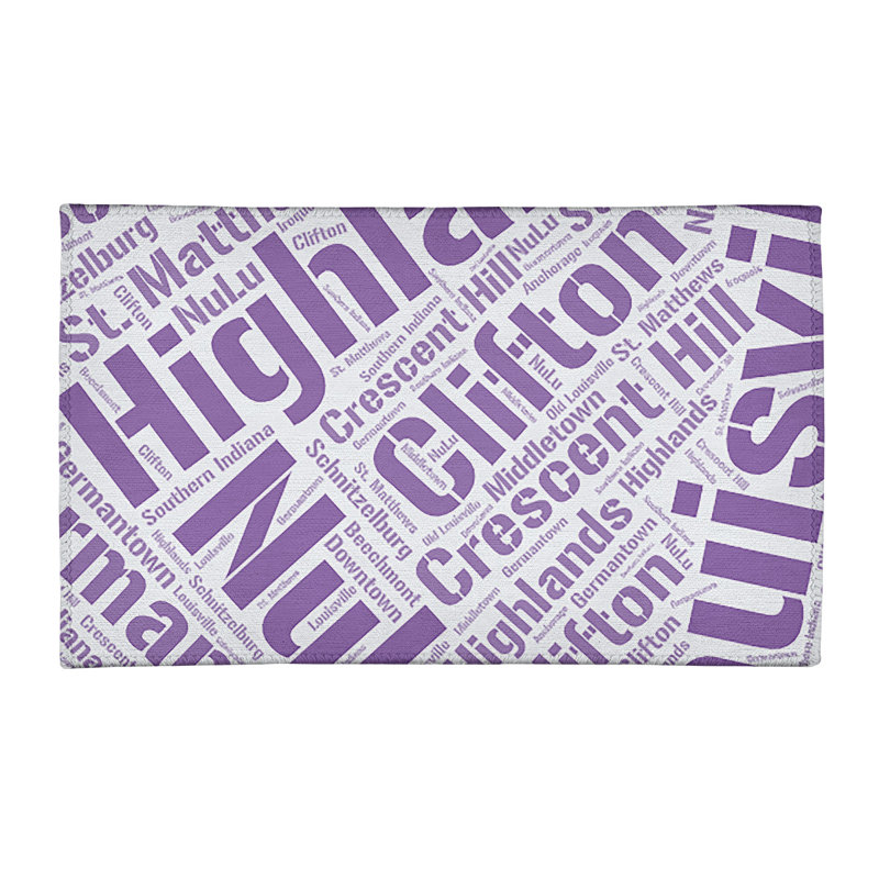 Chenille Indoor Rug, Rectangle 3' x 5'