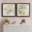 Floral Blush I - ensemble de 2 reproductions d'art sur papier-791057700-791057698