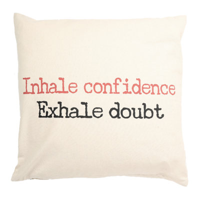 Yoga Cotton Reversible Throw Pillow