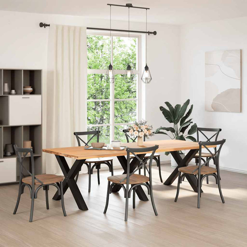Table Leg, 73cm H x 90cm W, Black