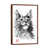 Classic Brown Wood Framed selected