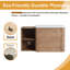 Ensemble de meuble-lavabo mural simple 36 po avec plateau en céramique Narnby-836330787-813775074