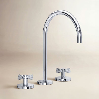 Terrell Widespread Lavatory Faucet With C-Spout
