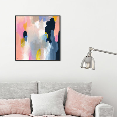 Happy " Happy Thoughts " Painting Print