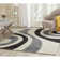 Delane Abstract Beige/Gray/Black Area Rug
