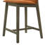 Ensemble de 2 tabourets de bar en bois Wicklund-125262705