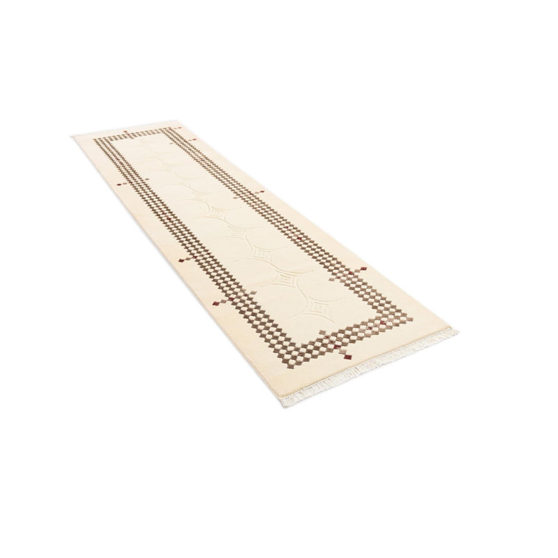 Tapis de couloir beige Howard