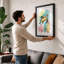 Turtle In Coral Waters Coastal - Print-1531790249-1531790251