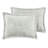 Comforter With Grey Crushed Velvet And Padding For Fluffy Interior