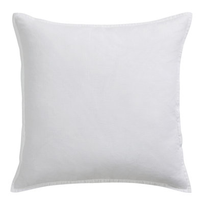 Taie décorative 100 pièces en lin caramel / naturel / blanc / bleu clair / crème / gris anthracite