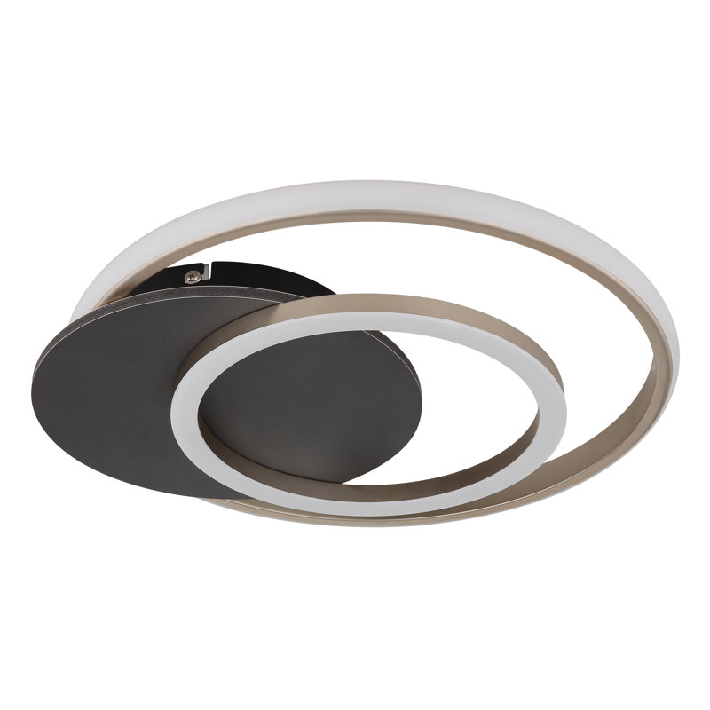 Danaye LED Flush Mount, Silver colors