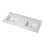 60 Inch Engineered Stone Vanity Top and 8 Inch Faucet Hole Spacing With Backsplash For Bathroom