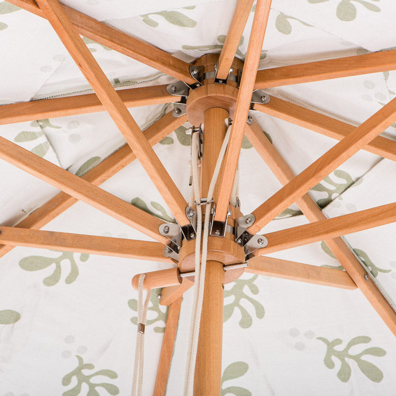 Market 84'' W Umbrella, Green