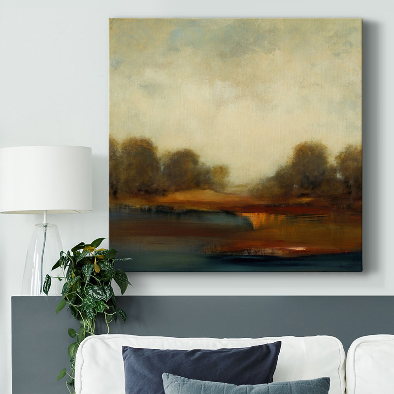 " Rusted Treeline ", 32" H x 32" W x 1.5" D