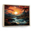 Wein Coastals Sunset Majestic Mountain River I - impression-1269383488-1269383492