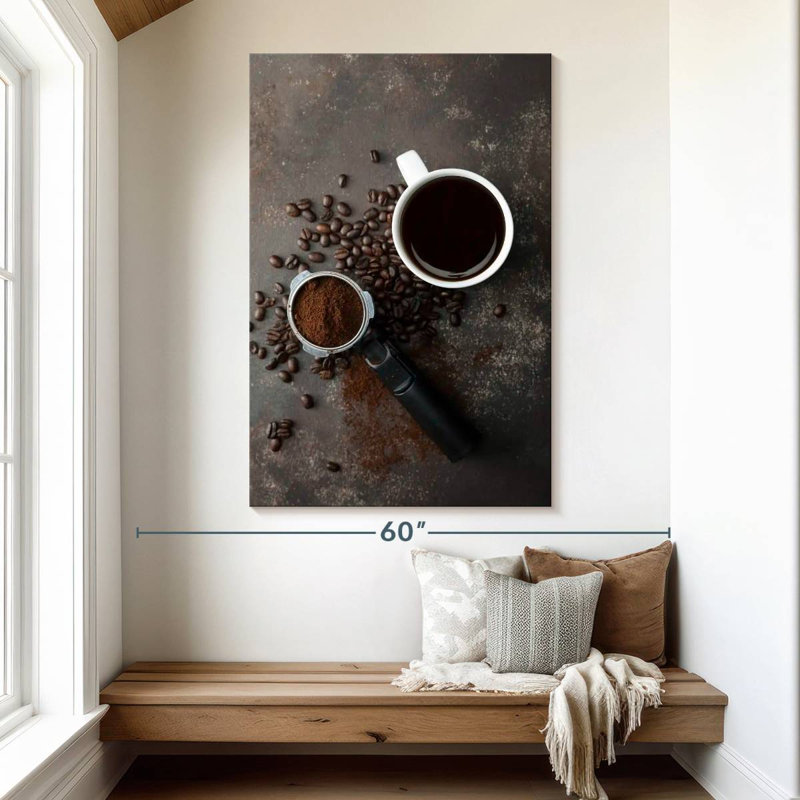 Yarlin Freshly Made Coffee, 51" H x 34" W