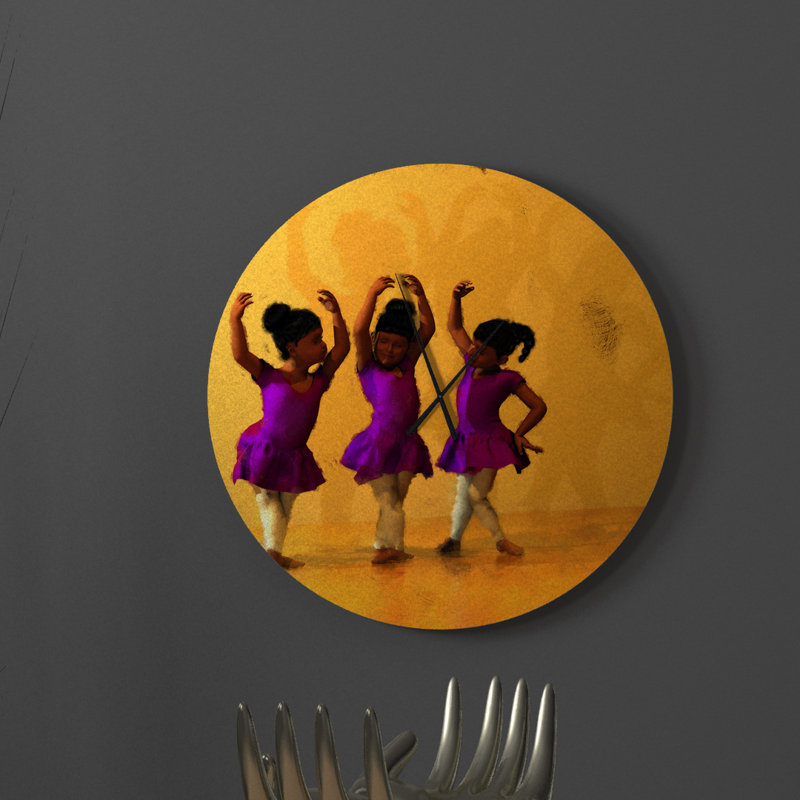 Horloge murale ballerine, Petit