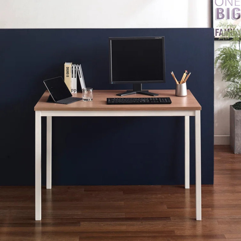 Bureau Lakeicha, H 29,5 po x l 47,2 po x P 23,6 po, Chêne / ivoire, Ivoire ivoire