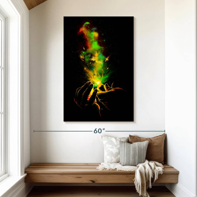 Light It Up, 48" H x 32" W