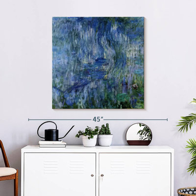Nénuphars Avery et reflets d'un saule