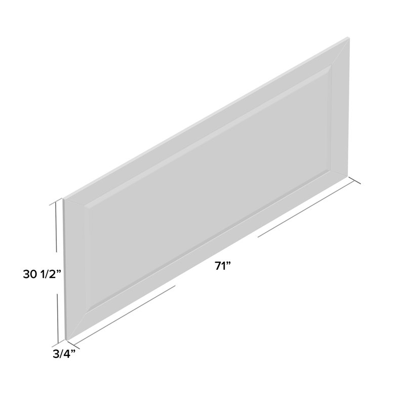 Miroir pleine grandeur Livengood, H 71 po x l 30,5 po