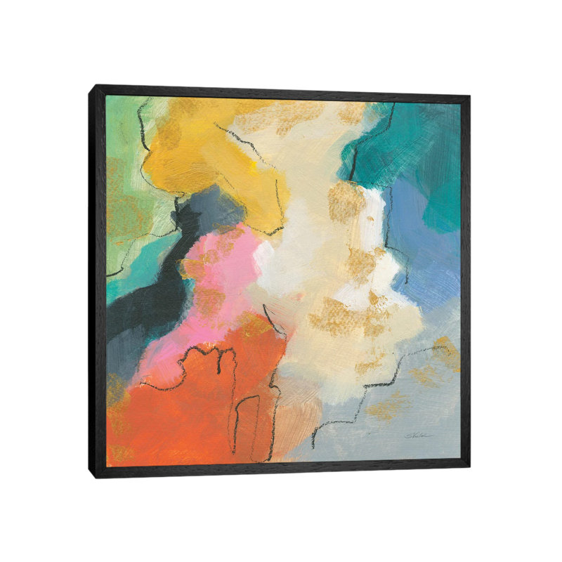 Daydream II by Silvia Vassileva - Gallery-Wrapped Canvas Giclée on Canvas, Black Framed, 66.04 cm H x 66.04 cm W