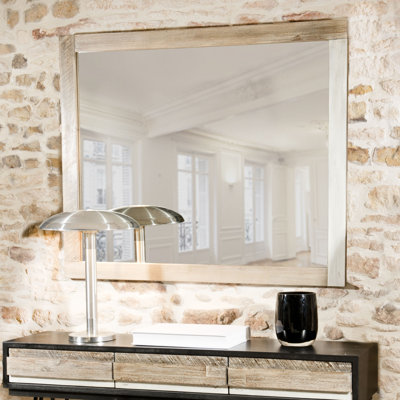 Fenja Wood Wall Mirror