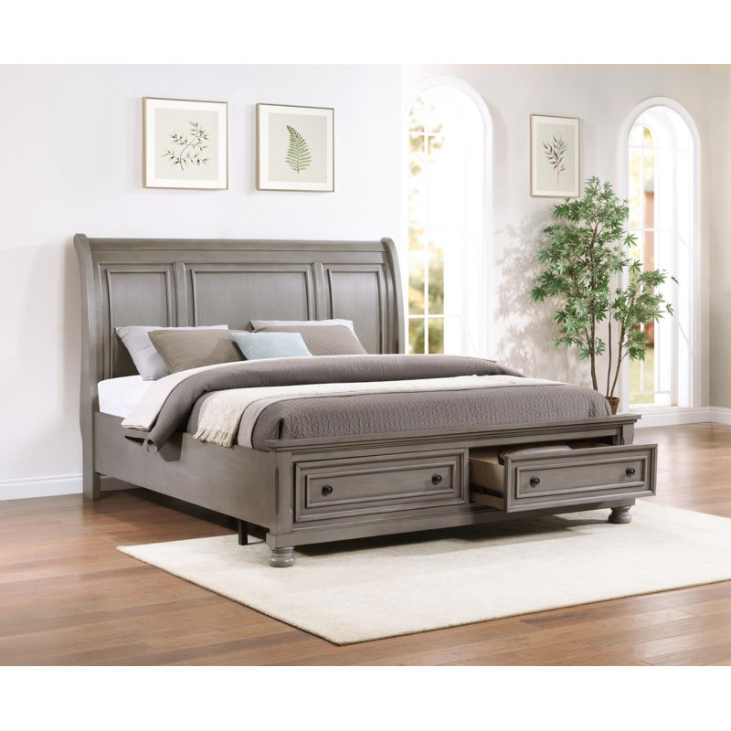 Light Gray King Bed, King