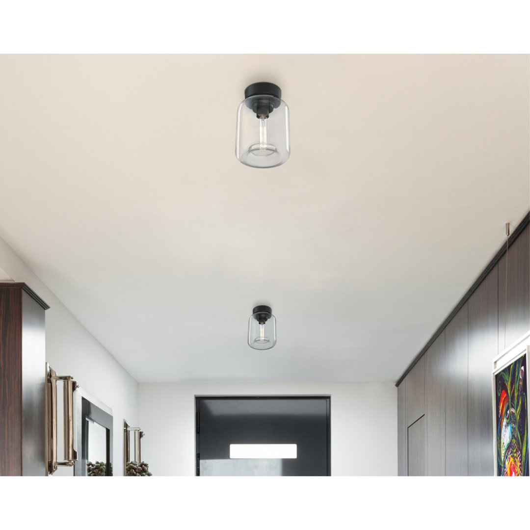 Judd Glass Semi Flush Mount Westinghouse Lighting Shade 